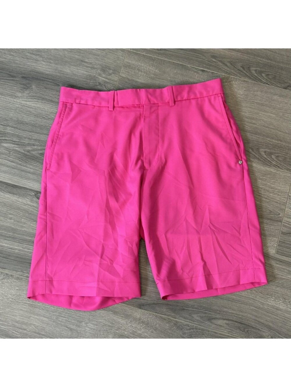 RLX Ralph Lauren Shorts Mens 30 Fits 32 Pink Golf Chino Stretch Performance 10"